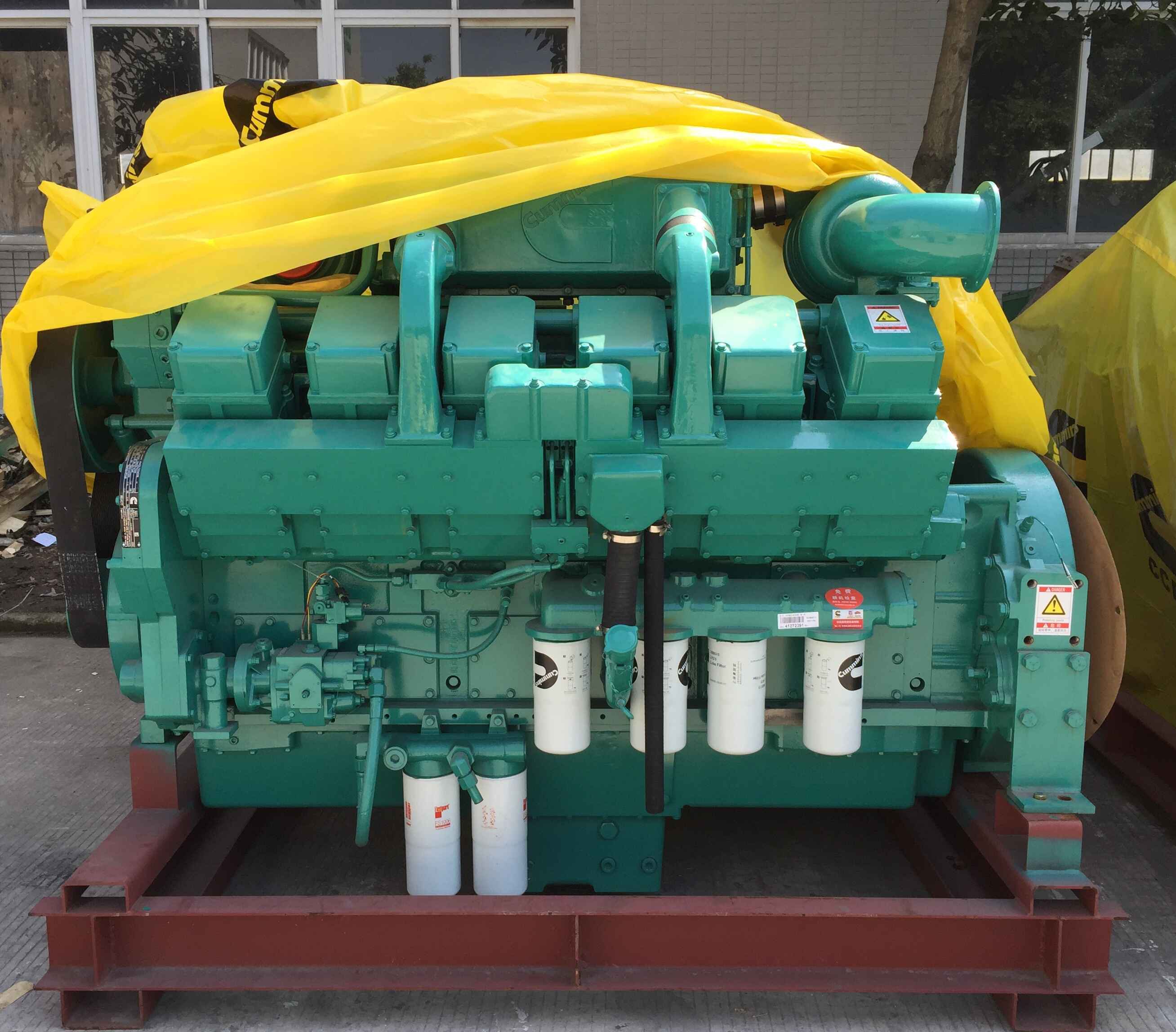 Cummins-dieselmotor KTA38-G2B voor 800kVA Cummins-generator